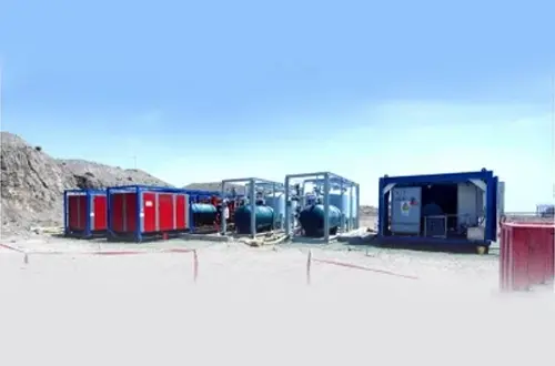 GESOの8セットの350kWエアコンプレッサー + 1500m3/h窒素ジェネレーターシステムは、中国の新jiang石油化学産業に役立ちます